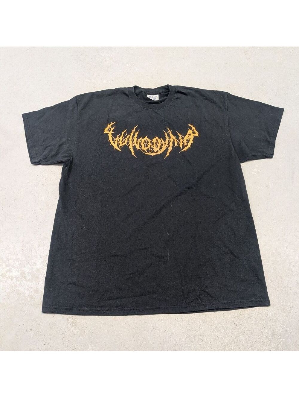 Vulvodynia Deathcore Band Script Concert Tour T-shirt